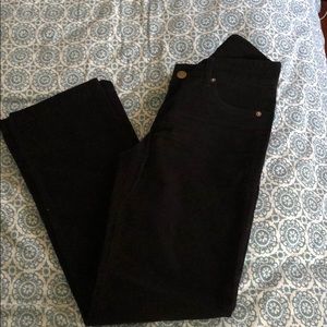 J crew Black corduroys size 28